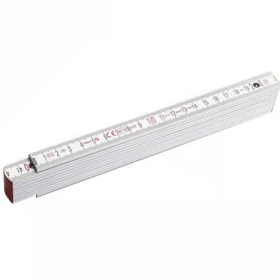 China German Style Folding Ruler Slide Ten-part Bend Soft Rulers Inside Indicate Carpenter Education for sale