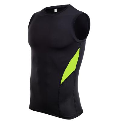 China Summer High Quality Men's Breathable Tank Breathable Fitness Clothes Sleeveless Quick Dry Clothes Jogging Outdoor Sports Gym Vest for sale