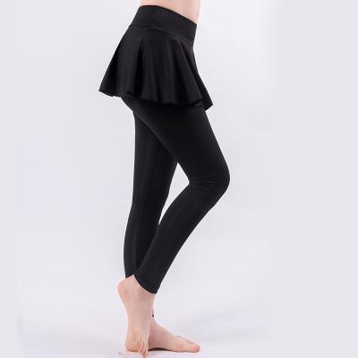 China 2022 New Two Piece Women's Breathable Yoga Pants Four Side Soft High Elastic Breathable Quick Dry Sports Jogging Leggings for sale