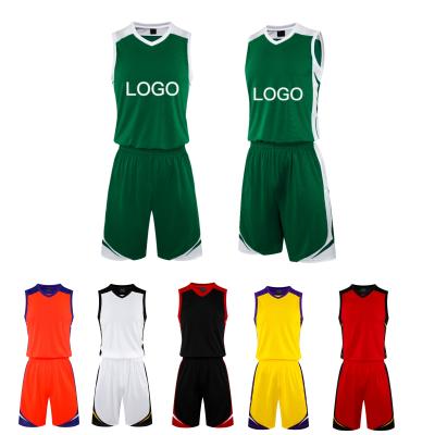 China Breathable and comfortable majestic tank top men's antibacterial high quality basketball uniforms sports nets for sale