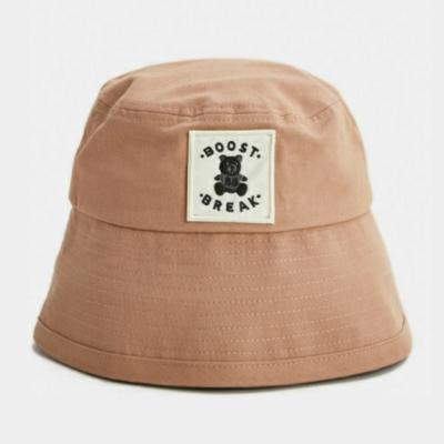 China High Quality Casual Cute Cotton Bear Sun Hat Custom Fisherman Hat for sale