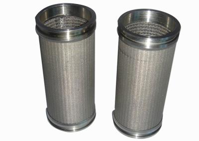 China La perforación rectangular 5 acoda el polaco de los 20μM Sintered Metal Filter en venta