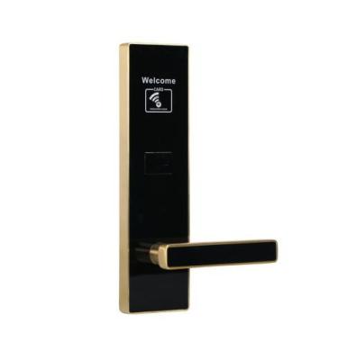 China Zinc Alloy Hotel RFID Smart Card Keyless Electric Door Lock With Free Software for sale