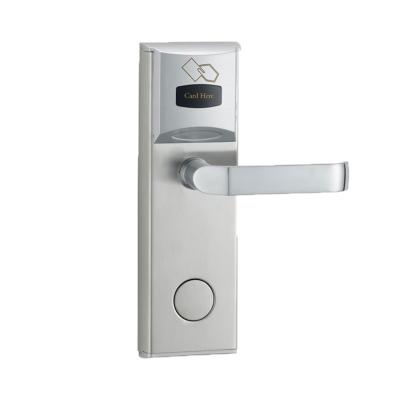 China Hotel Door Locks Digital Door Handle Key Card Lock Prices for sale