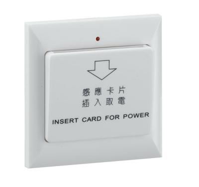 China Fireproof Hotel Card Key Wall Energy Saving Switch for sale