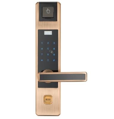 China High Quality Zinc Alloy+Acrylic Password Password Lock Cheap Fingerprint Lock Smart System for sale