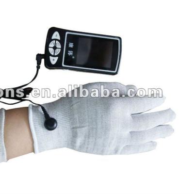 China Reusable Electrotherapy Electrode Massage Dix Conductive Gloves For Pain Relief for sale