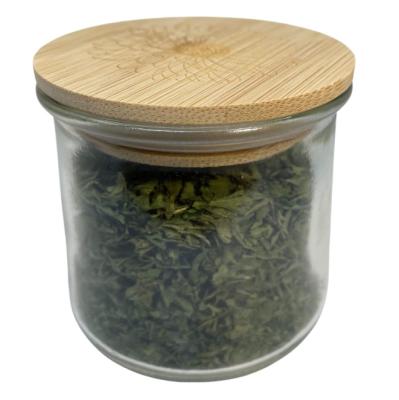 China Non Spill Bamboo Lid Storage Mason Jar Canning Lids With Silica Gel Wood Sealing Ring Cover For Glass Container Candle Jar And Cups for sale