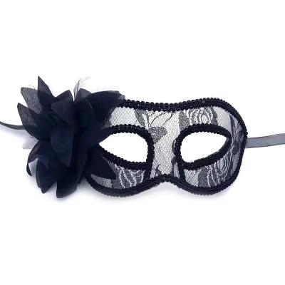 China Black Lace Eye Mask for Roleplaying for sale