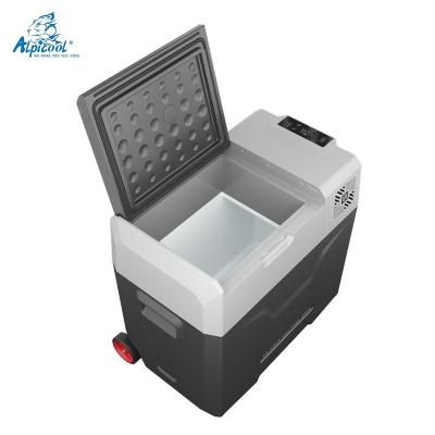 China 30L Alpicool RV Caravan Camping Boat 12V DC Compressor Portable Car Fridge Freezer Cooler Box Maker CX30 for sale