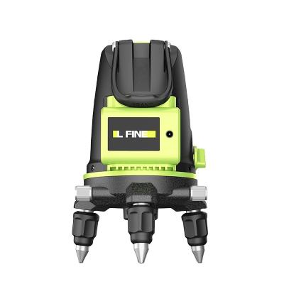 China LLX Series LLX-F2-02 Self-Adjusting High Precision 2-Line Green Beam Laser Spirit Level zu verkaufen