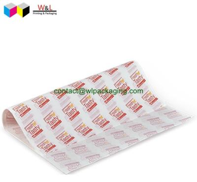 China Greaseproof Food Grade Printed Cooking Paper Food Paper Sandwich French Fries Bakery Paper for sale