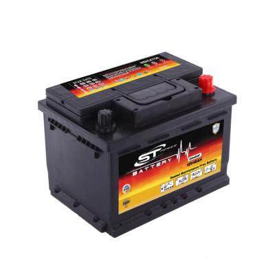 China Starting Battery 12V45Ah DIN45MF Car Battery For High Performance Wholesaler Low Temperature Maintenance Free Start for sale