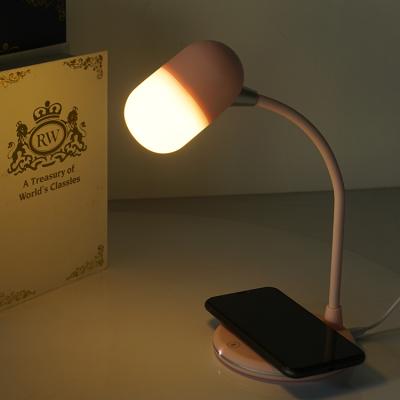 China Modern Design Modern Colorful Capsule Shaped Wireless Mobile Phone 4.45Watt LED Small Night Fill Light for sale