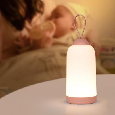 China Modern Fashionable Colorful Light Indoor Cafe Modern Romantic Stepless Bedroom Dimming LED Night Light for sale