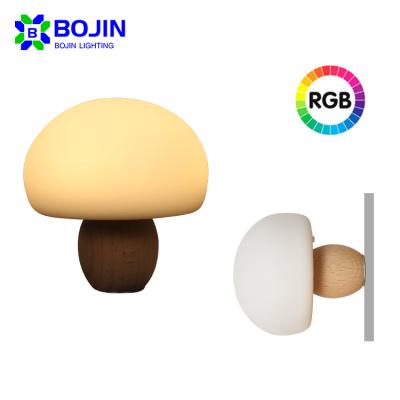 China High Grade Modern Bedroom Bedside Cartoon Kids Gift 1Watt USB Charging Decoration Mushroom LED Night Light for sale