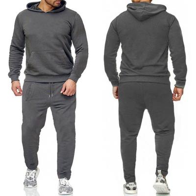 China High Quality Loose Hooded Mens Pullover Sweater Breathable White Suits Tracksuits For Men for sale