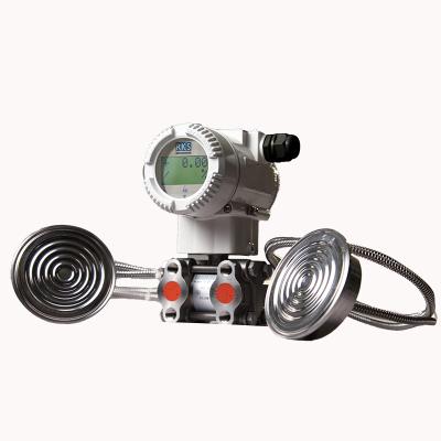 China Water Oil Air Pressure Gauge High Temperature 600 C Remote Type Differential Pressure Transmitter For Steam Or Power for sale