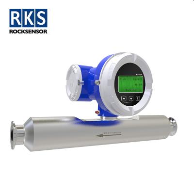 China Liquid High Sanitary Situation Condition Fields Flowmeter Coriolis Mass Flow Measurement Meter for sale