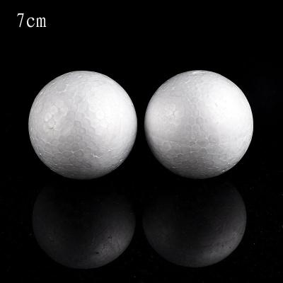 China Christamas Decoration Polystyrene EPS Wall Hang Decorative Ball DIY Beautiful Foam Balls Wedding Craft Party Decoration 1pack White Christmas Decor for sale