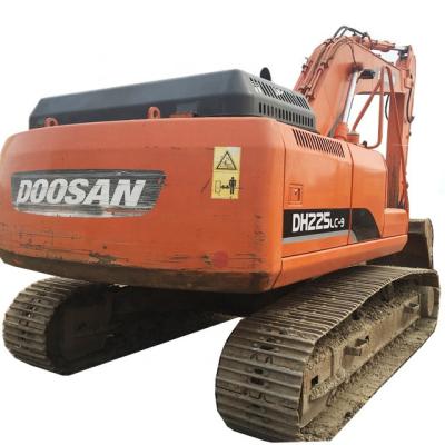 China Construction Machinery Shed Used Doosan 225 Excavator DH225LC-9 For Construction Machinery for sale