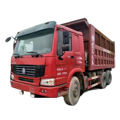 China Wholesale Used Howo Heavy Duty Dump Truck Engineering Transportation Best Price 6 - 8L for sale