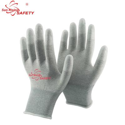 China Electronics Set SRSAFETY ESD PU Palm Glove with best quality and cheap price,china supplier/operating gloves for sale