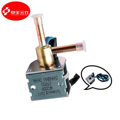 China General HVAC Refrigeration And Refrigeration System Solenoid Valve For Air Conditioning for sale