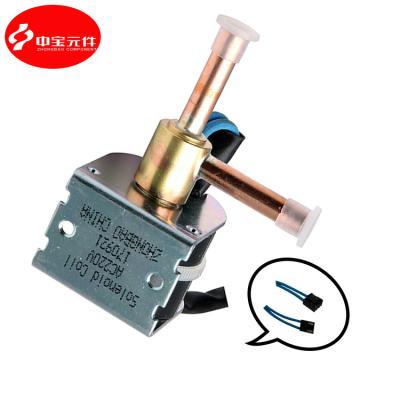 中国 General Commercial Refrigeration Spare Parts Solenoid Valve For Refrigerant 販売のため