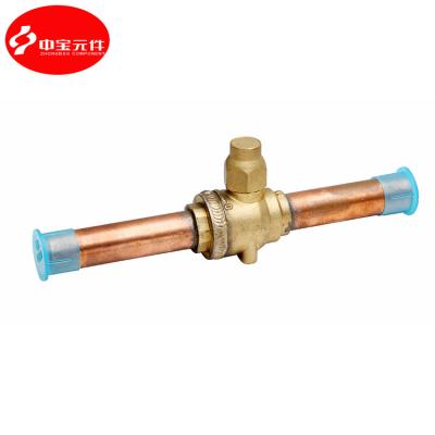 China General 1/4' open and narrow inner flow path when operating a valve stem weld ball valve for sale