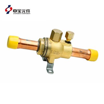 China General Refrigeration System Parts Manually Open Ball Valve Shut Off Valve Te koop