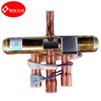 China Refrigeration Parts 1HP 4 Way Reversing Valve For Air Conditioning for sale