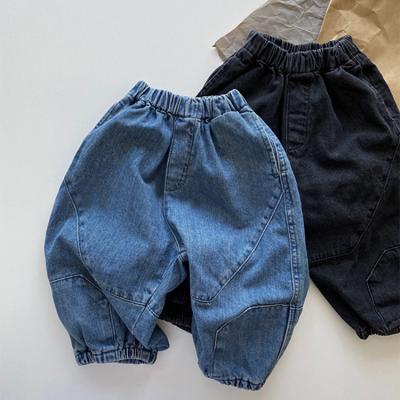 China New fashion design kids denim windproof pants kids boys jeans for spring and autumn 3-8 years old for sale