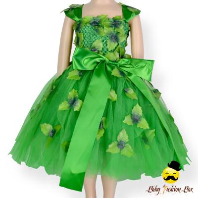 China 52SQG078 Viable Green Maxi Chiffon Big Tulle Girls Dresses Summer Children Kids Dress Designs Girls Dress for sale