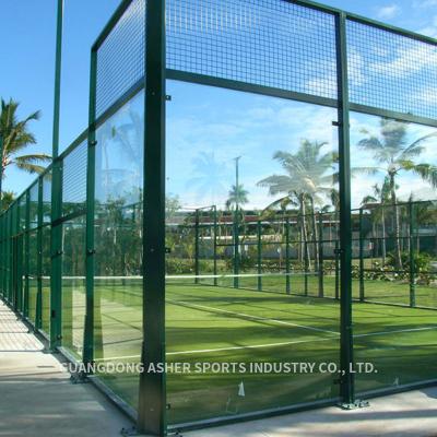 Китай Стандартный на открытом воздухе суд Padel, погодостойкий синтетический теннисный корт травы продается