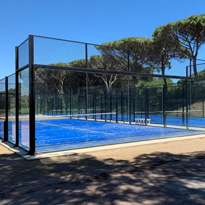 Cina Tipo di campi accessibile delle corti di paddle tennis della sedia a rotelle con il recinto del PE in vendita