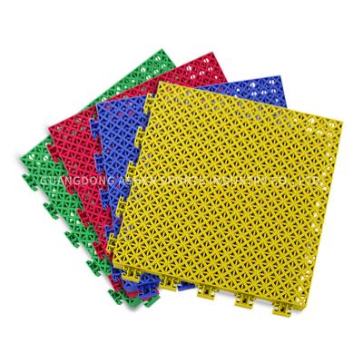 China Outdoor Interlocking Basketball Flooring Waterproof PP Tiles Sports Flooring for sale