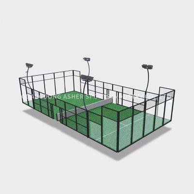 Chine Région standard matérielle de cour de Padel de PE, surface de cour de Padel avec la fausse herbe à vendre