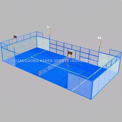 Cina LED che accende il tappeto erboso della corte di Padel, altezza dell'erba del pavimento 12mm della corte di Padel in vendita