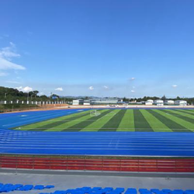 China Low Maintenance Semi-Prefabricate Running Track 13mm/15mm Thickness Te koop