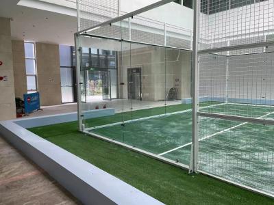 Cina Padel Tennis Courts Designed With Synthetic Grass Surface And LED Lighting in vendita