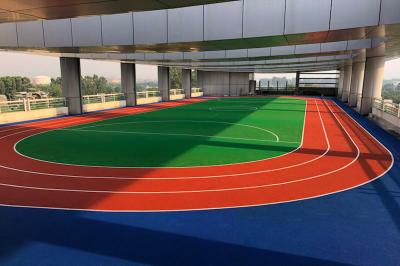 Κίνα Customized EPDM Rubber PU Running Track With Excellent Shock Absorption And UV Resistance προς πώληση