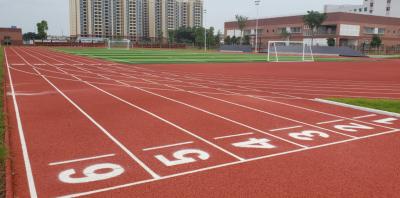 China 0.88 N/mm2 Tensile Strength Running Track Oval For Athletic Fields en venta