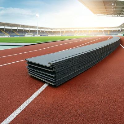 China 13mm Polyurethane IAAF Running Track For Superb Performances for sale