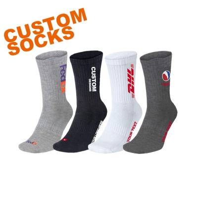 China JKL O 088 QUICK DRY OEM Made Your Own Design Logo Custom Sports Socks Own Design OEM Sports Socks for sale