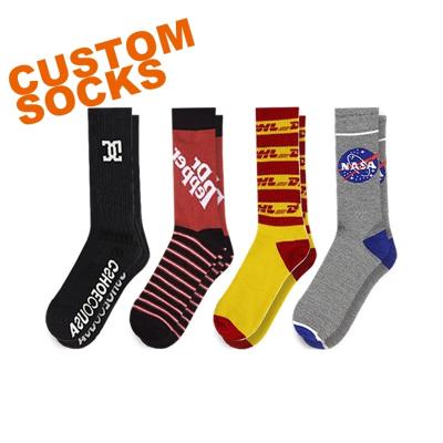 China JKL Anti-Slip O 050 OEM Made Your Own Design Fashion Pattern Men's Dress Socks With Custom Designs Package Socks for sale