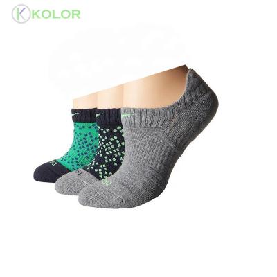 China Sporty No Show KOLOR-I-0009 Custom Design Mens Sports Socks Socks for sale