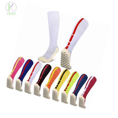 China Anti slip soccer socks KOLOR-IIII-0146 anti slip sock football anti slip socks anti slip soccer socks for sale