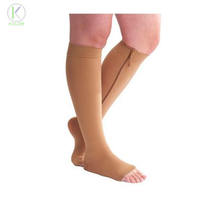 China KOLOR-IIII-0236 Zipper Compression Socks Durable Compression Zipper Sock for sale