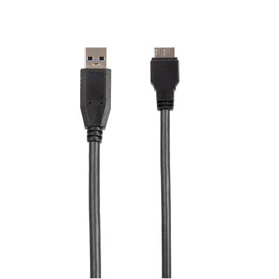 China Black Aluminum Hard Disk Drive Transfer 30Cm Video Game Player 8Cm PVC USB 3.0 A Male To Mx1.25 Cable For Hard Disk for sale